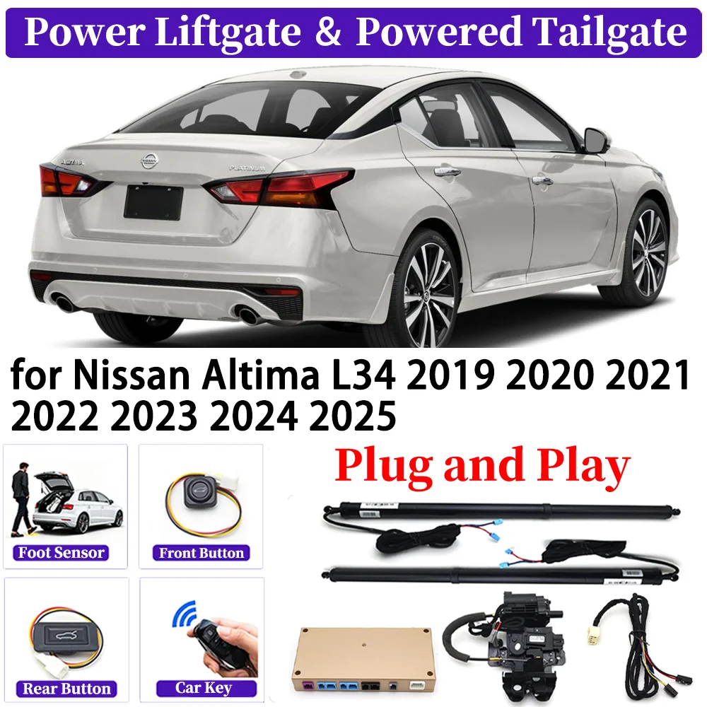 for Nissan Altima L34 2019 2020 2021 2022 2023 2024 2025 Car Automatic Power Liftgate Kit Smart Auto Electric Tailgate System