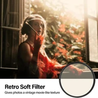 Walking Way-filtro de lente suave Retro, difusor de niebla para retrato, filtro de cámara, filtro de enfoque de efecto de ensueño para cámara Canon, Nikon y Sony