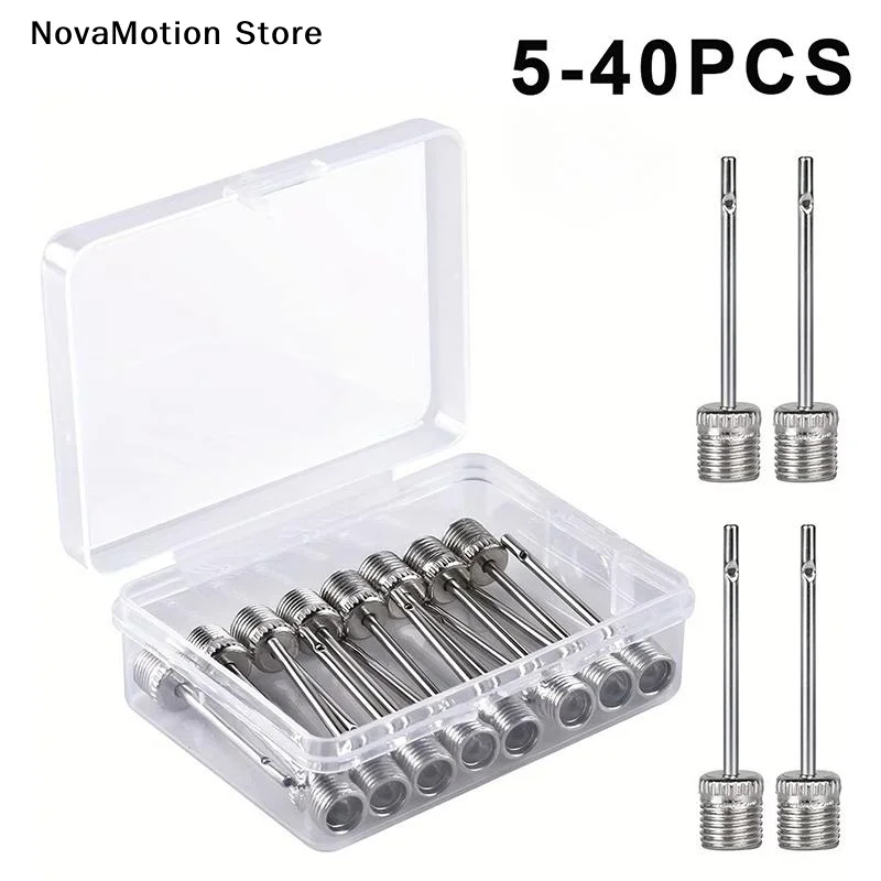 [NM]5/10/20/30/40pcs Air Pump Needle , Ball Inflation For Basketball, Soccer, Volleyball, Football Or Rugby Balls[NM]