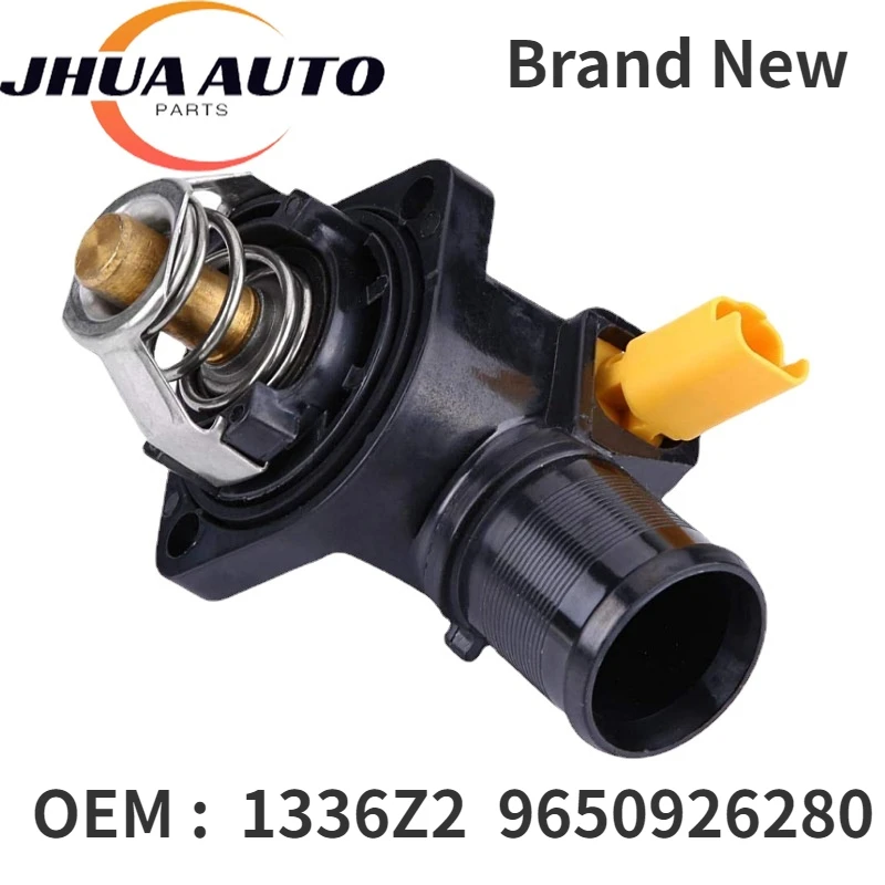 

1336Z2 1336.Z2 9650926280 Engine Coolant Thermostat Housing Fit for Peugeot Bipper 206 207 1007 Citroen C2 C3