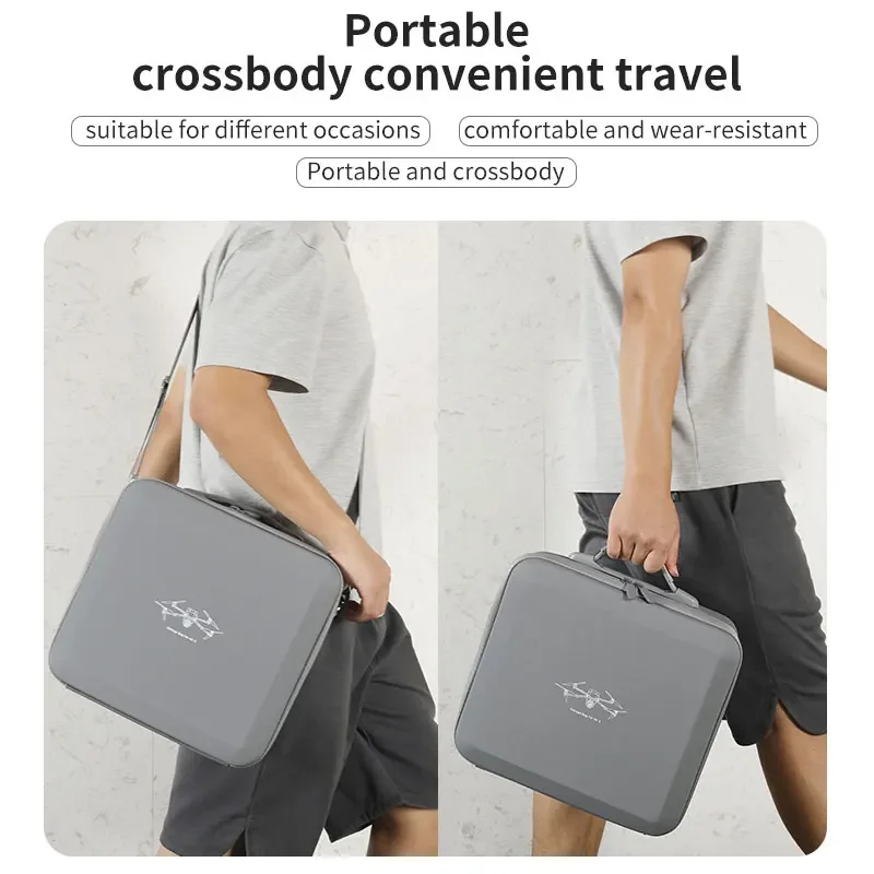 For Dji Air 3 Storage Box Drone Handbags PU Material Waterproof Outdoor Portable Storage Bag for men for Dji Air3 Accessories