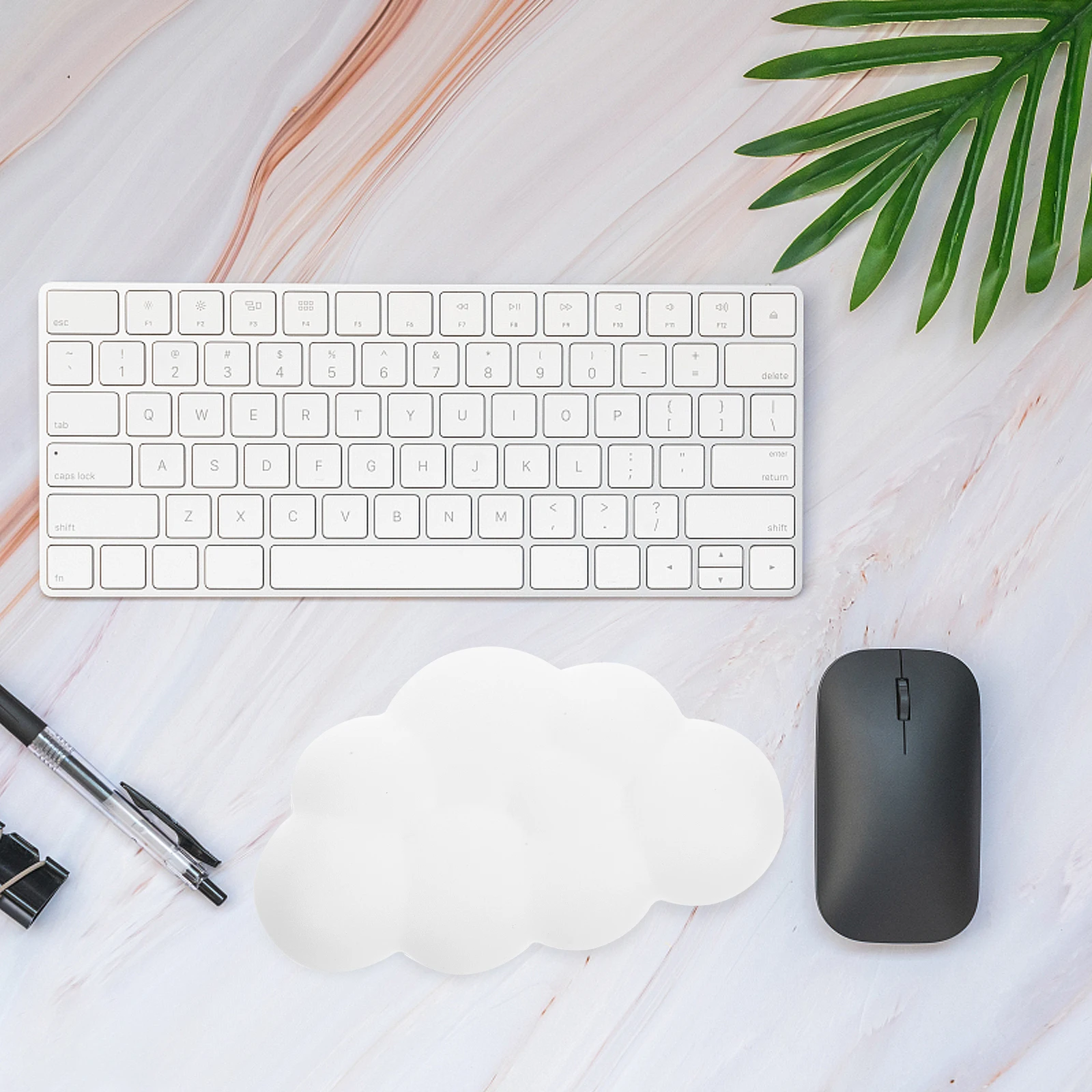 

Ergonomic Mouse Hand Holder Wrist Rest Support Gel Memory Foam Office Home Multi Functional Keyboard Pad Comfortable Silicone