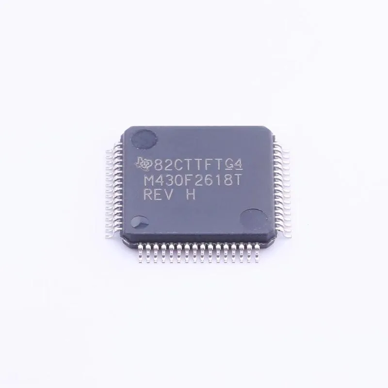 

MSP430F2618TPMR Integrated circuit, processor, microcontroller 16BIT 16MHz 116KB FLASH 8KB RAM