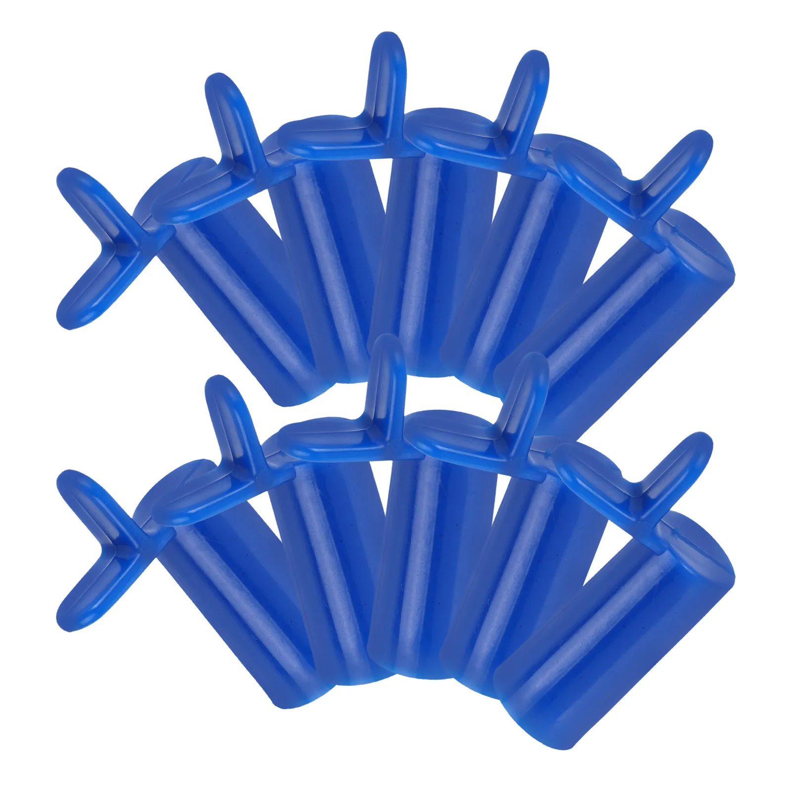 

10Pcs Billiards Cue Rack End Caps Replacement Plastic Parts for Snooker Pool Table Pole Rack Billiard Cue Bridge Head Pool Stick