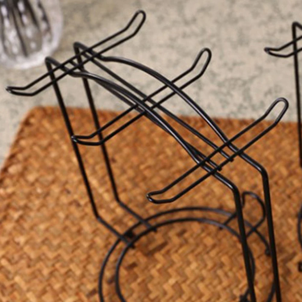 FAST-Coffee & Tea Cup Storage Rack Kitchen Mug Hanging Display Rack Drinkware Rack