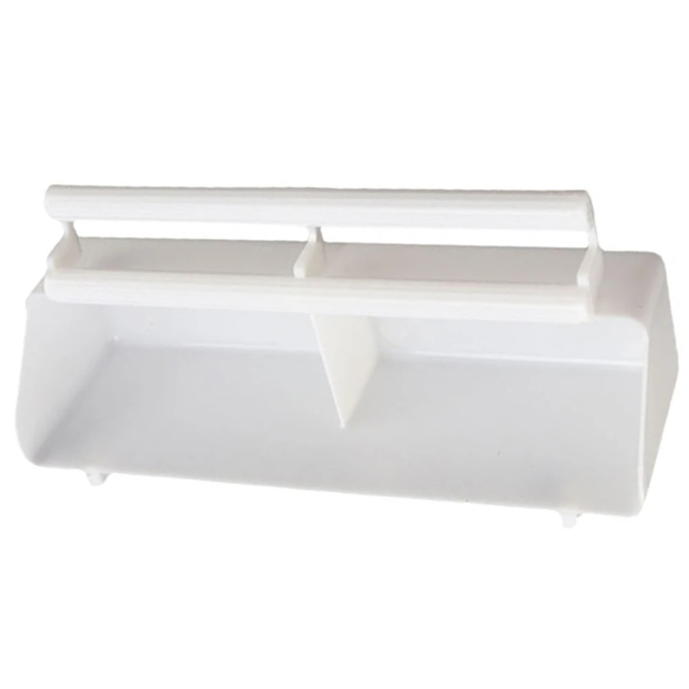 

Plastic Bird Feeder Anti Splash for Parrot Cockatiel Cage Green White Easy Food Water Bowl Pet Supplies