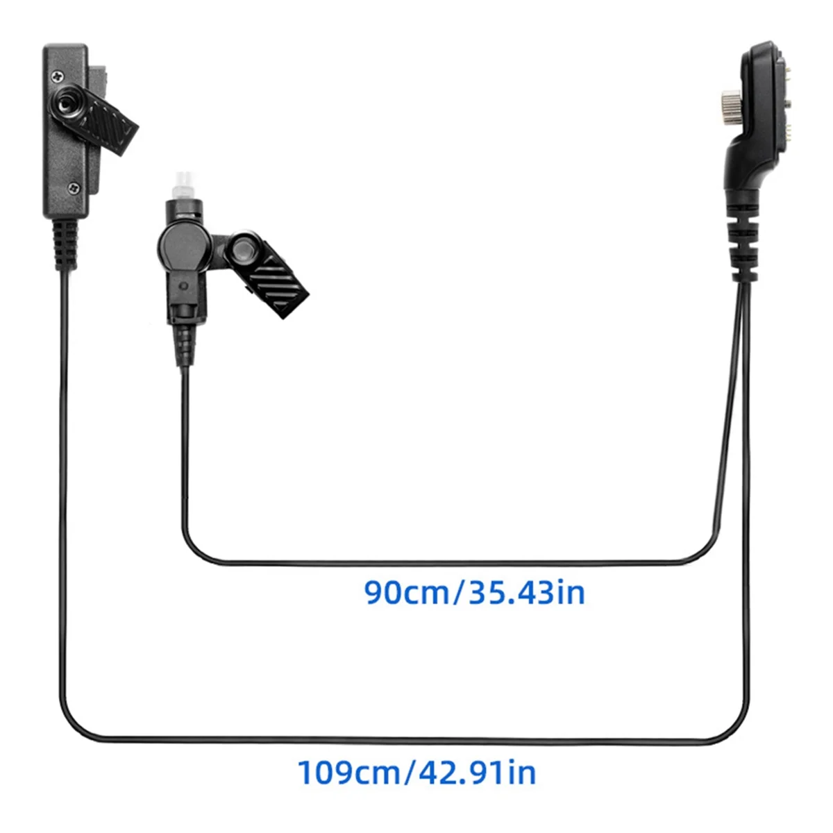 

POP-lHeadset Microphone for Hytera PD780 Intercom Headphone HP680/PT580 PLUS/PD980 Radio