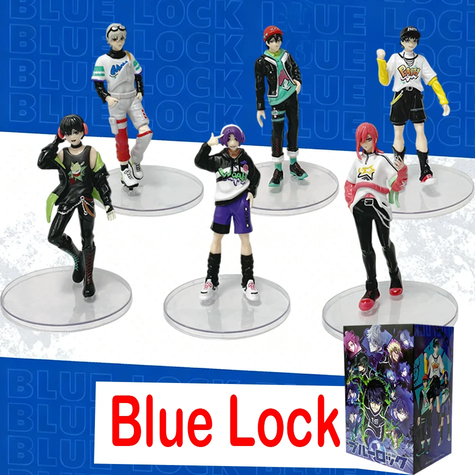 Blue Lock figure Jieshi Ichiji Makoto Shirou desktop decoration anime model peripheral surprises birthday and Christmas gifts