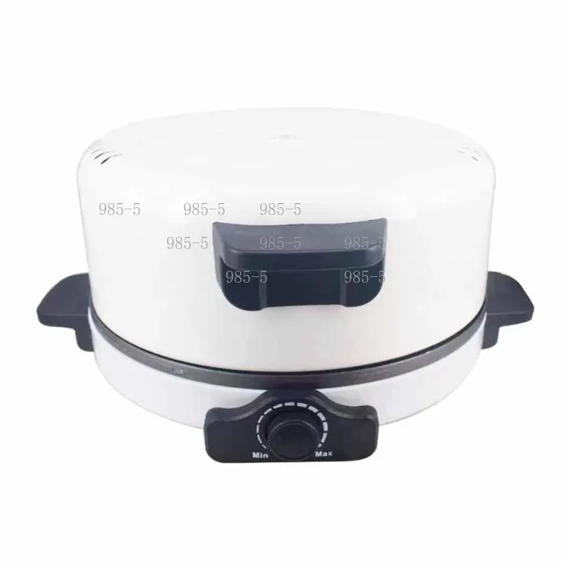 Dual Side Heating Non-Stick Pizza Baker, Large Electric Pizza Oven Machine for Home Kitchen Use