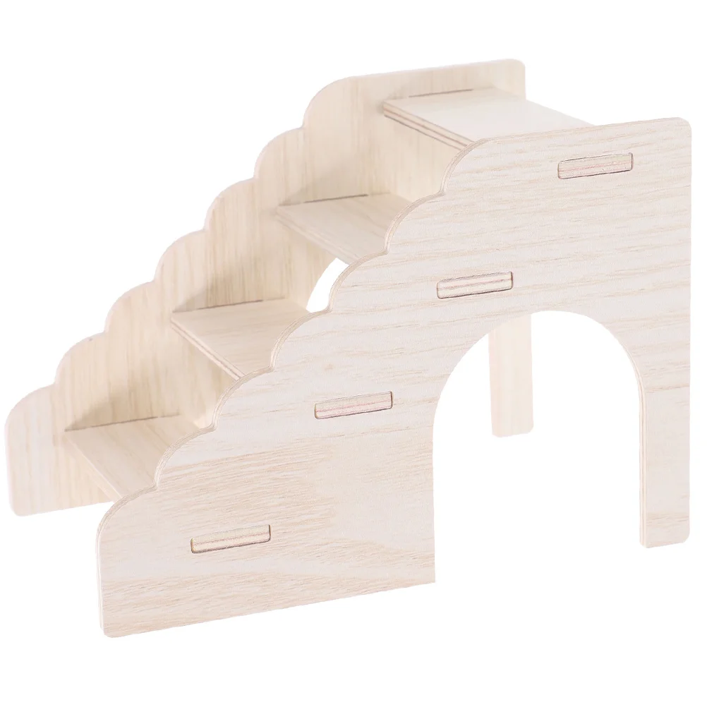 Hamster Climbing Ladder Toy Large Cage Mice Trap Log Rat Small Pets Training Parrot