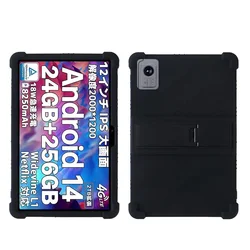 Case for DOOGEE T40 Pro 12 inch Tablet Case Android 14 Silicone Stand Soft Shell  Shockproof