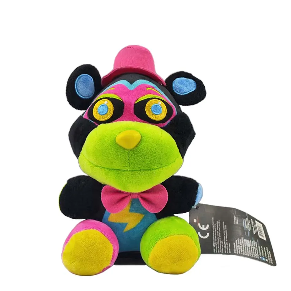 2026 Neue Fünf Nacht bei Freddy Fnaf Niedliche Plüschtiere Spielpuppe Bonnie Bär Foxy Cartoon Gefüllte Puppen Freddy Spielzeug für Kinder Gif