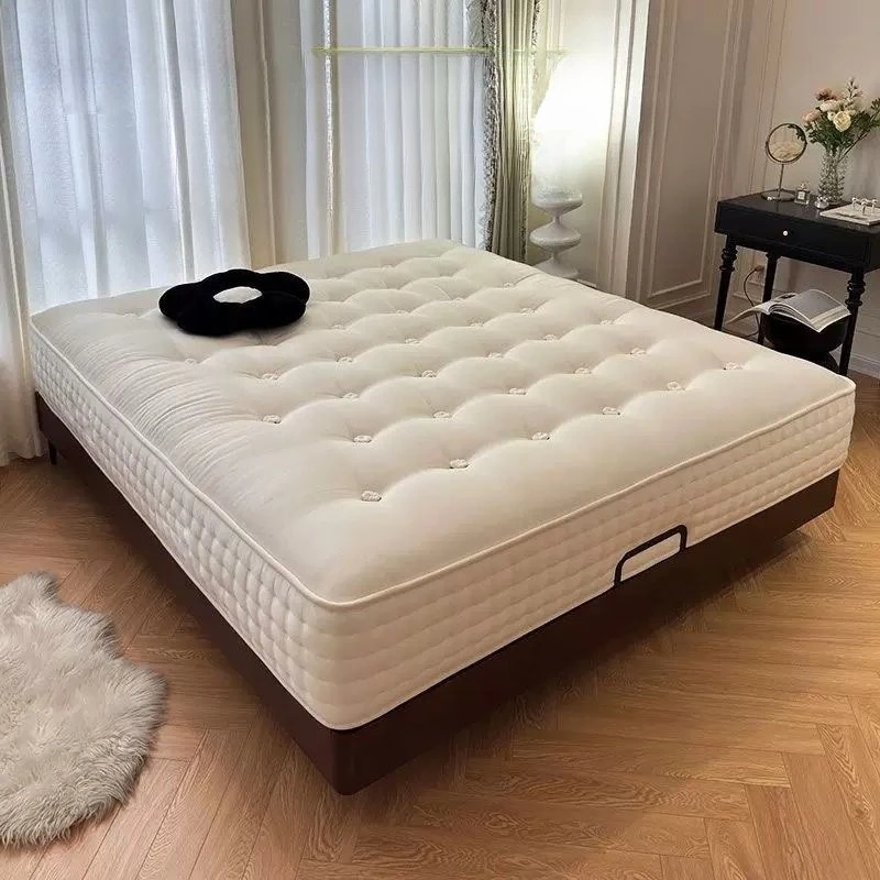 Wool and camel fleece, glue-free double-layer spring horsehair with handmade pull-button mattresses