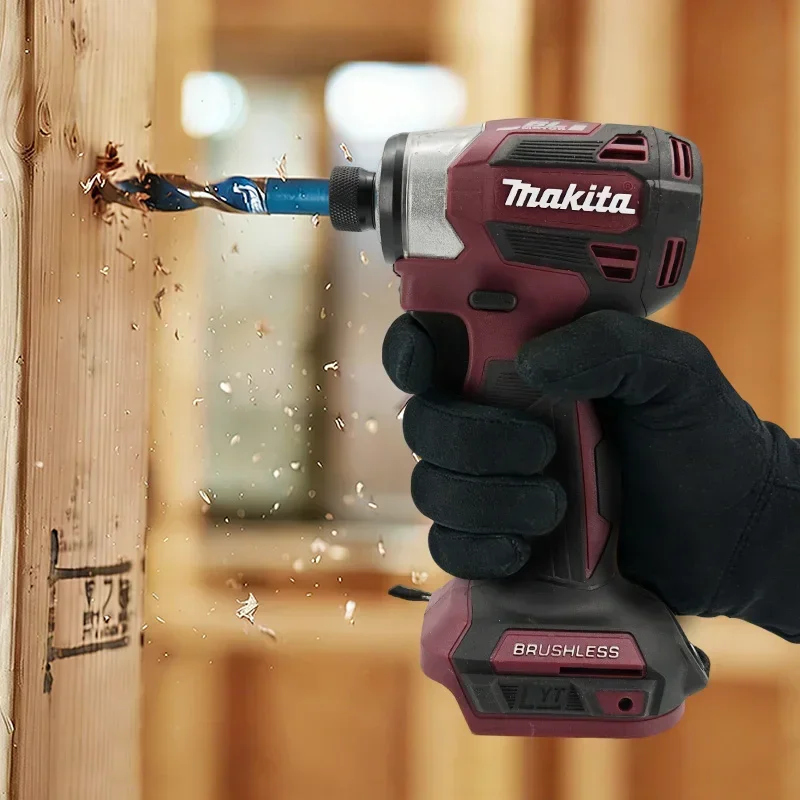 Makita 18V DTD173 Brushless Drill Power Tool Multicolor Home Improvement DIY 180Nm Electric Wood Bolt T-Mode