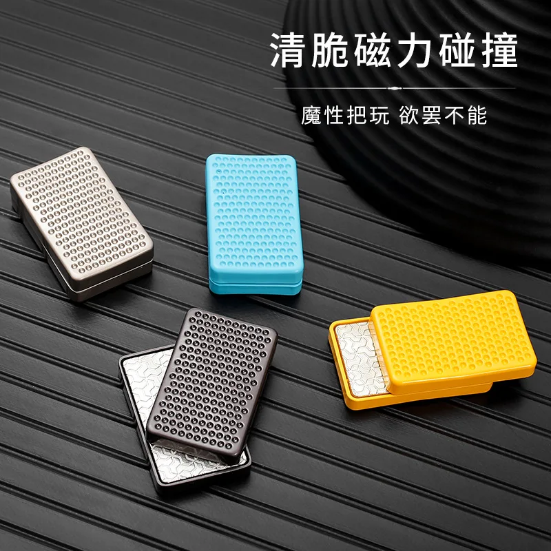 1PC Fidget Toy Fidget Spinner Fidget Toy Unlimited Motion Slide Alloy Anti Pressure Feeling Toy ADHD