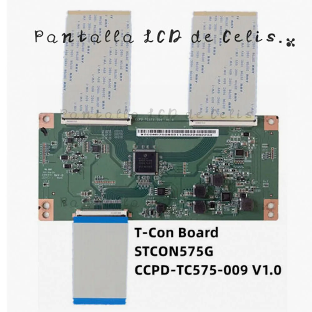 

CCPD TC575 009 V1.0 100% новая оригинальная материнская плата для STCON575G HITACHI 58HK6100 58PUS7505/12 58PU8505 58UL2B63DB T-con Board