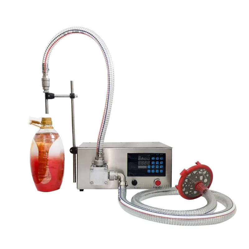 Lubricating oil Edible salad oil Honey syrup Gel juice Viscous soup Self-priming filling machine