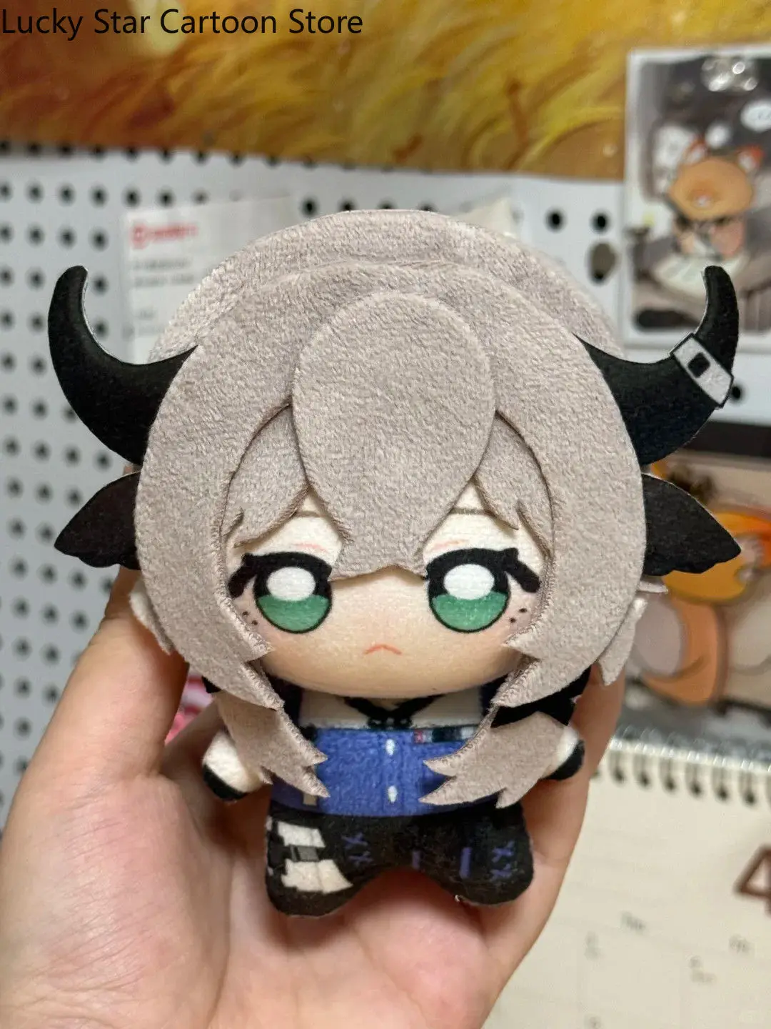 

Arknights Pallas Wiš'adel Anime Cosplay Starfish Body Cartoon Figure Idol Dango Pendant Keychain Xmas Gift Halloween Fans Game