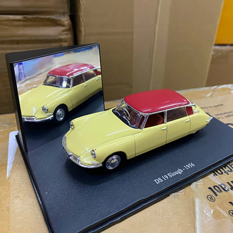 Diecast Alloy 1/43 Scale Citroen DS Slough-1956 Car Model For Adult Classic Collection Static Display Ornament