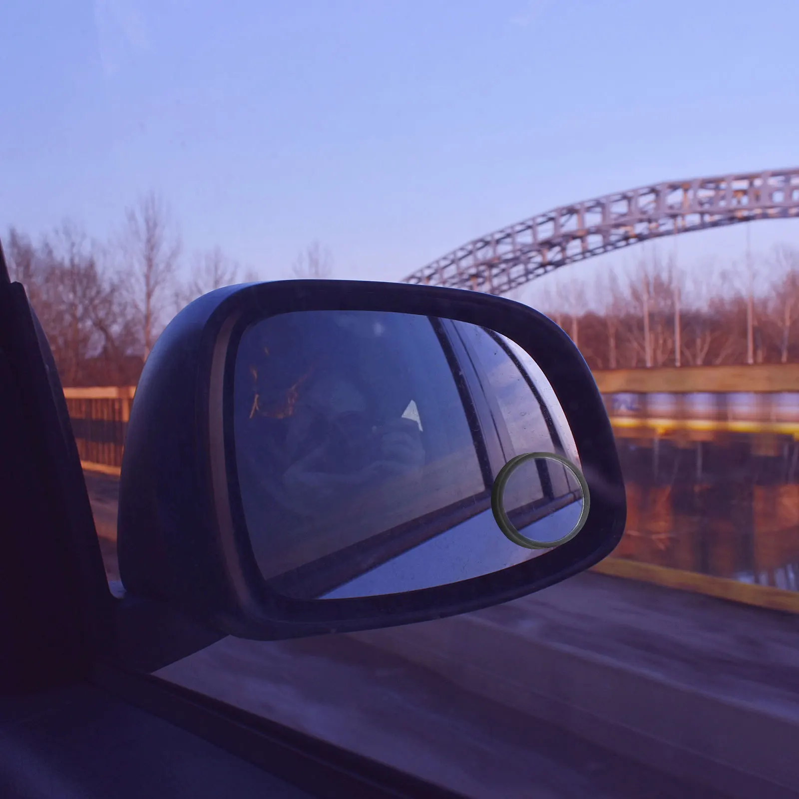 

2Pairs Blind Spot Mirror for Vehicles Enhanced Side View Rearview Mirror Simple Install Scratch Resistant Auto Exterior