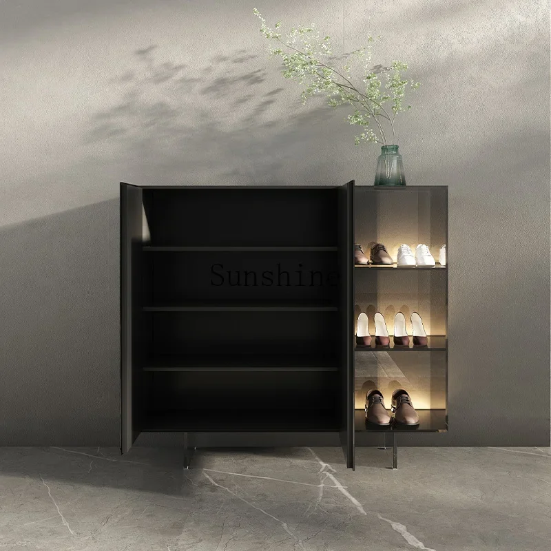 Italian high-end shoe cabinet household door locker