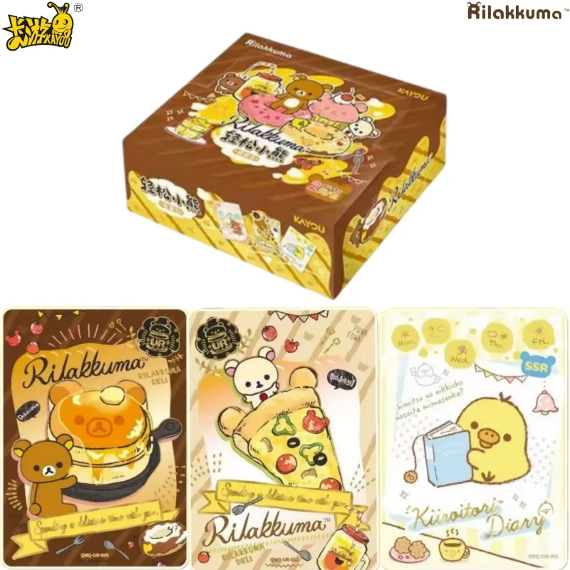 kayou-genuine-relaxed-bear-card-mengqubao-animation-comic-cartoon-game-periphery-collect-card-toy-for-children-holiday-gift