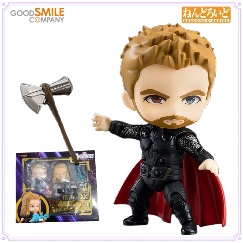 

GSC Original Nendoroid Series No.1277-DX Thor Endgame Ver. DX Peripheral Figurines Toys for Boys Gift Collectible Ornaments