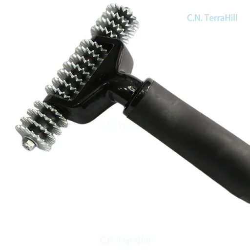 Carpet Seam Roller 5 Inch Flooring Tool with Serrated Wheel for Carpet Installation, JN100-01