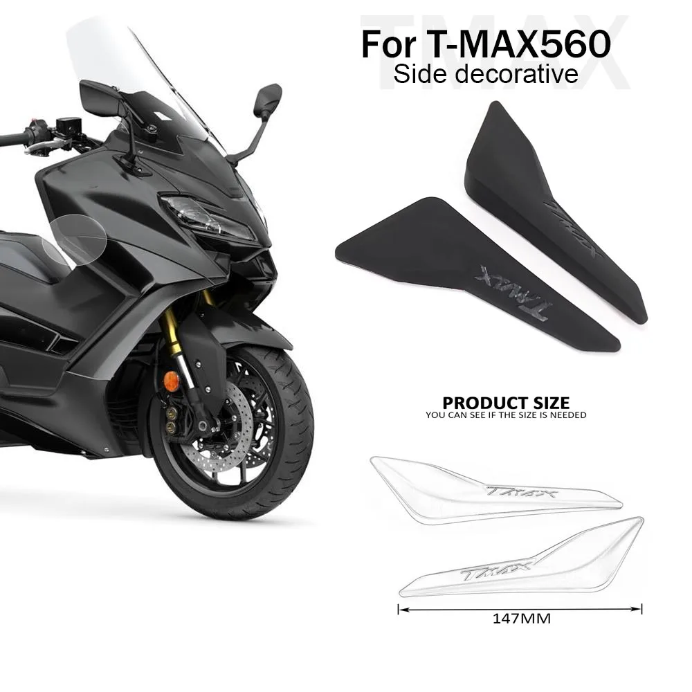 

New Motorcycle Front Side Guards Sticker Guard Protection Stickers For Yamaha TMAX 560 TAMX560 T-MAX 560 T-MAX560 2022 2023