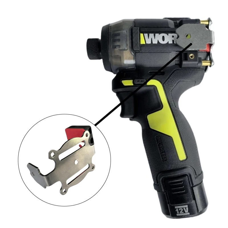 

WU138/135/132 Quick Hanging for WORX Electric Drill Modification Kit Portable Batch Clip Storage Stainless Steel Fast Hanging