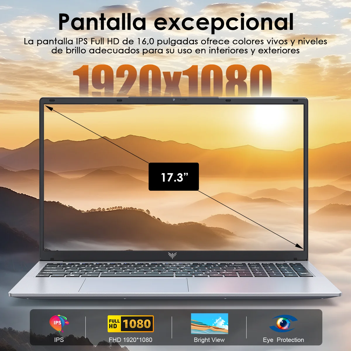 Acemagic-Intel Alder Lake N97ラップトップ,17.3インチFHD,最大3.6GHz, 16GB DDR4, 512GB SSD, Windows 11