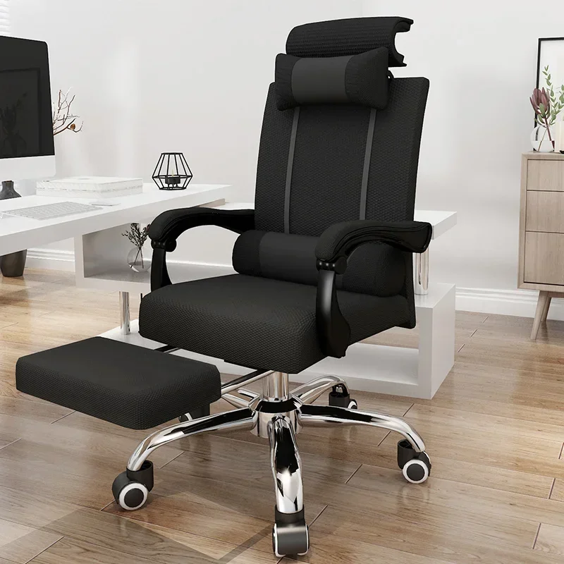 Sillas De juegos con cojín De ruedas, Sillas De juegos clásicas reclinables ergonómicas giratorias, Sillas plegables negras, muebles De Oficina