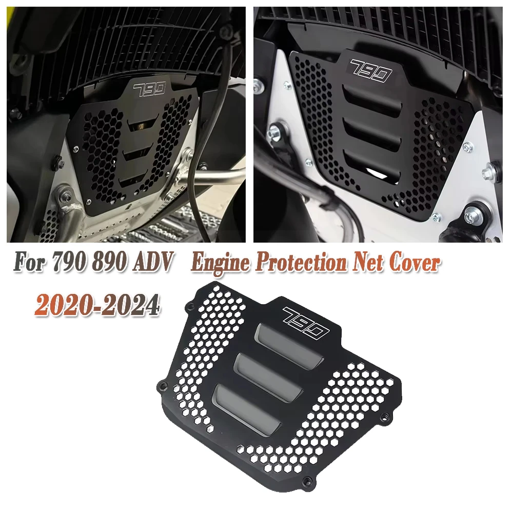 

Suitable for 790 890 ADV 2020-2024 Super Duke motorcycle accessories engine guard mudguard protector protective net 790 890 Adve