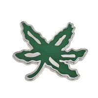 Ohio State Buckeyes Enamel Pins OSU Buckeye Leaf Award Brooches College Football Team Fans Lapel Badges Sports Jewelry Gift