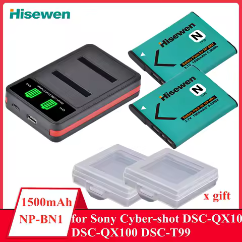 1500mAh NP BN1 Battery+Charger Type C for Sony Cyber-shot DSC-QX10 DSC-QX100 DSC-T99 DSC-T110 DSC-TF1 DSC-TX5 TX7 TX9 DSC-TX10