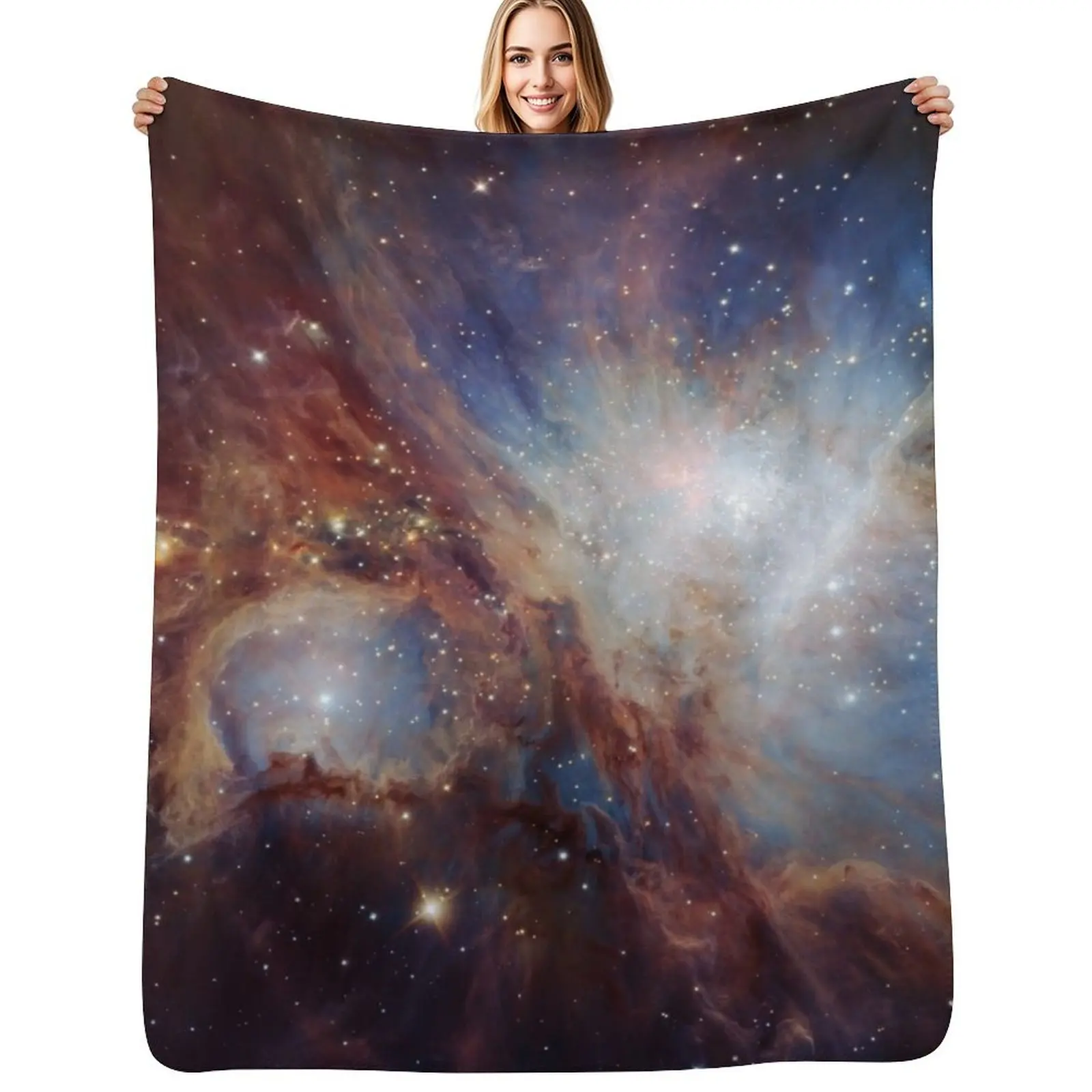 أوريون سديم تكوين النجوم M 42 Messier 42 ESO تلسكوب الفضاء صورة HD عالية الجودة رمي بطانية بطانيات فاخرة