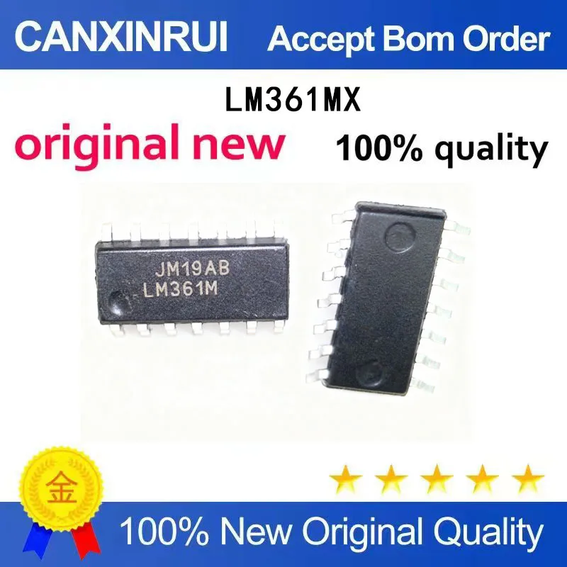 (5-100 Pieces) Brand new original LM361MX LM361M SMT SOP-14 high-speed differential comparator IC chip