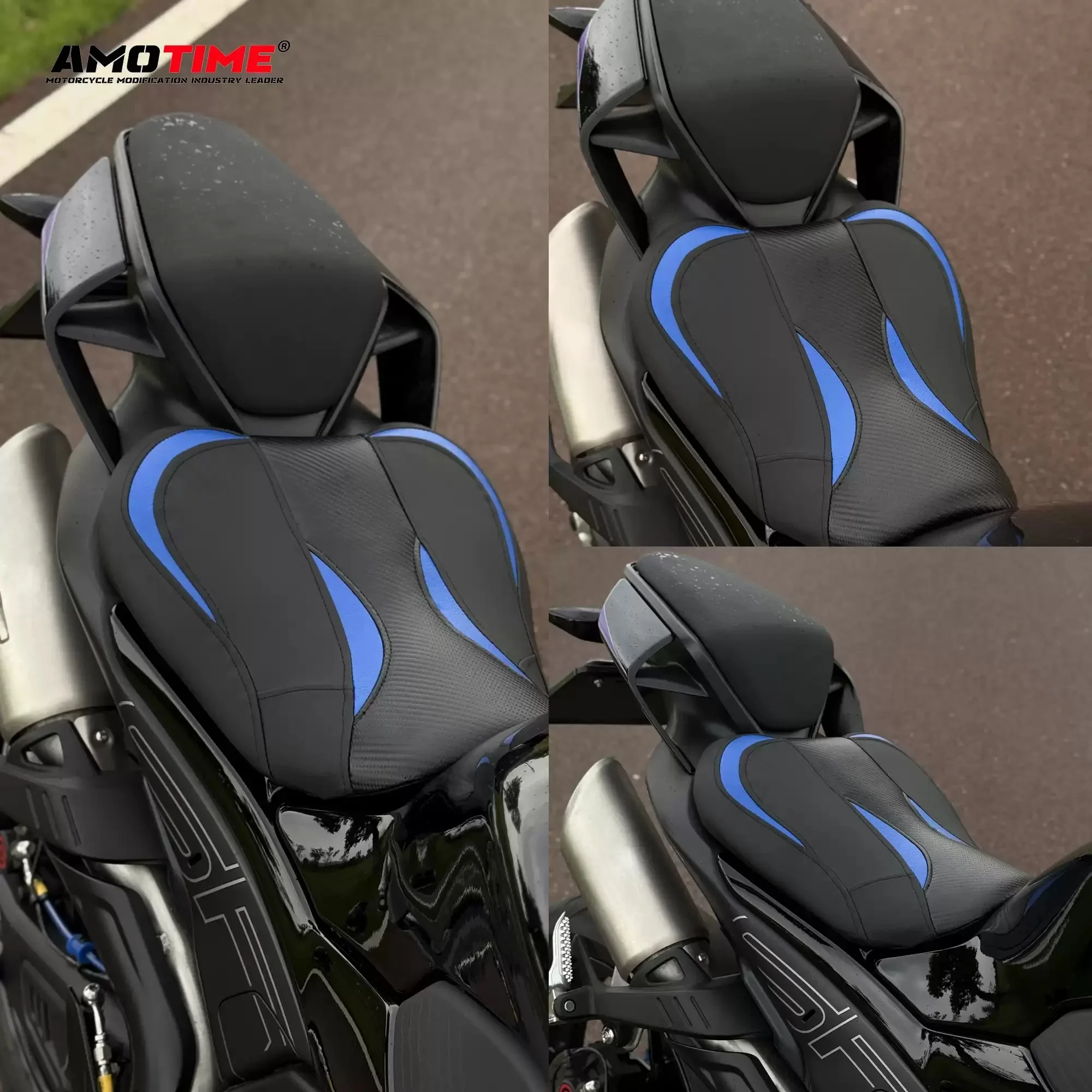 For CFMOTO 500SR front seat cushion with raised seat cover lowered seat cushion motorcycle decoration sticker moto accessories