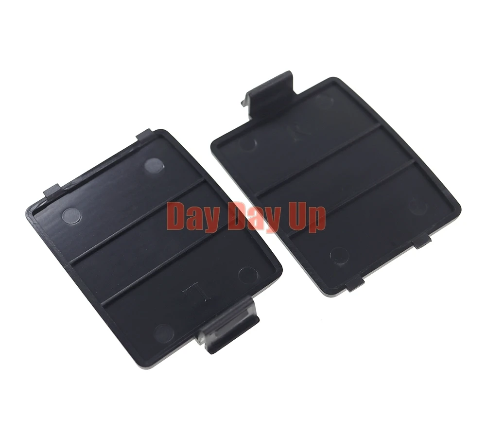 2 مجموعات ل GG اليسار اليمين البطارية الغطاء الخلفي ل Sega لعبة والعتاد غطاء البطارية L R الجانب غطاء البطارية