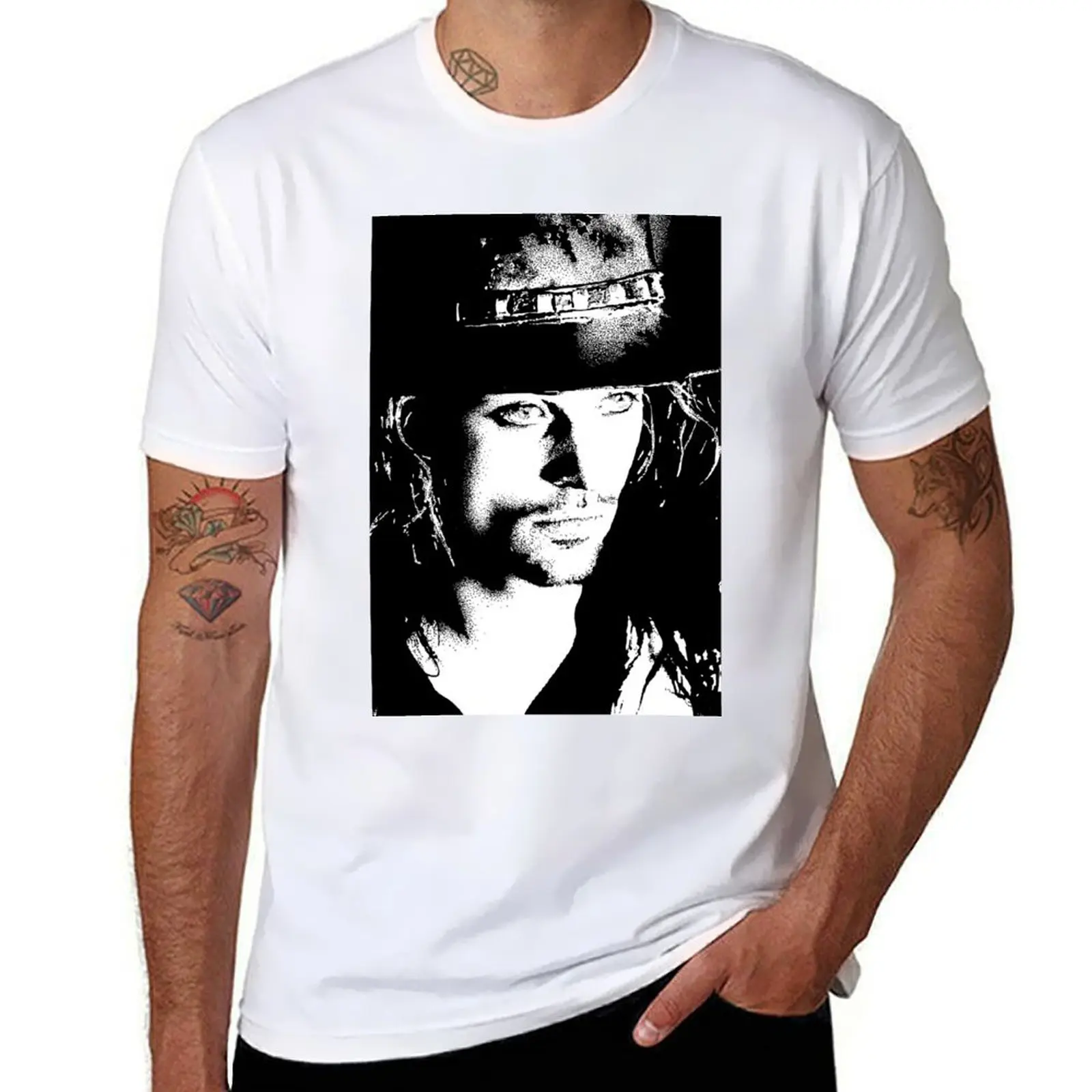 

Carl McCoy (FOTN Fan Art) T-Shirt man t shirts high quality luxury brand cotton t shirt pack T-Shirt
