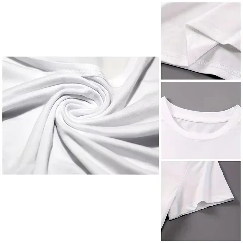 2025 Nuove Donne di Estate T-Shirt di Modo Bianco Manica Corta T Shirt Femminile Harajuku Allentato Casual O-Collo Vestiti Unisex Top Y2k Tee