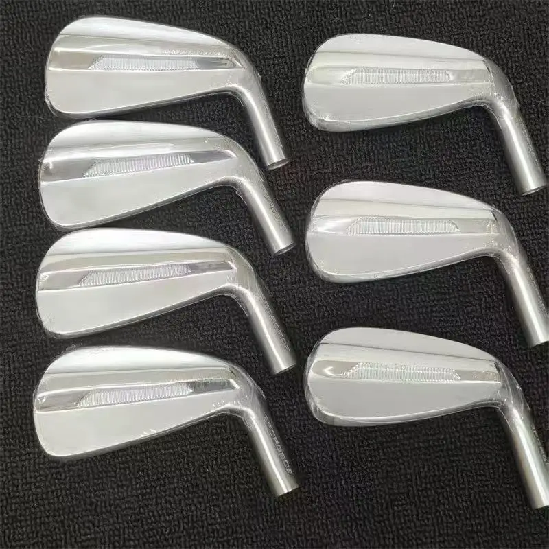 

TLXT-2025-790 Irons Silver 790 Golf Iron Set 4-9P R/S Flex Steel/Graphite Shaft With Head Cover