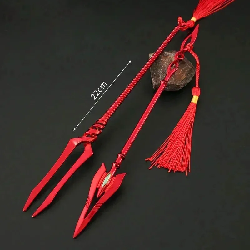 22 سنتيمتر الرمح الأحمر من لونجينوس المفاتيح إيفا أنيمي الأجهزة الطرفية الرمح من كاسيوس Kaworu Nagisa Mark.06 نموذج المفاتيح اللعب