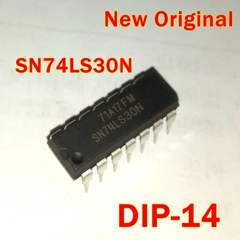 

1Pcs to 100Pcs Sn74Ls30N Dip-14 New Original 8-Input Positive-Nand Gates