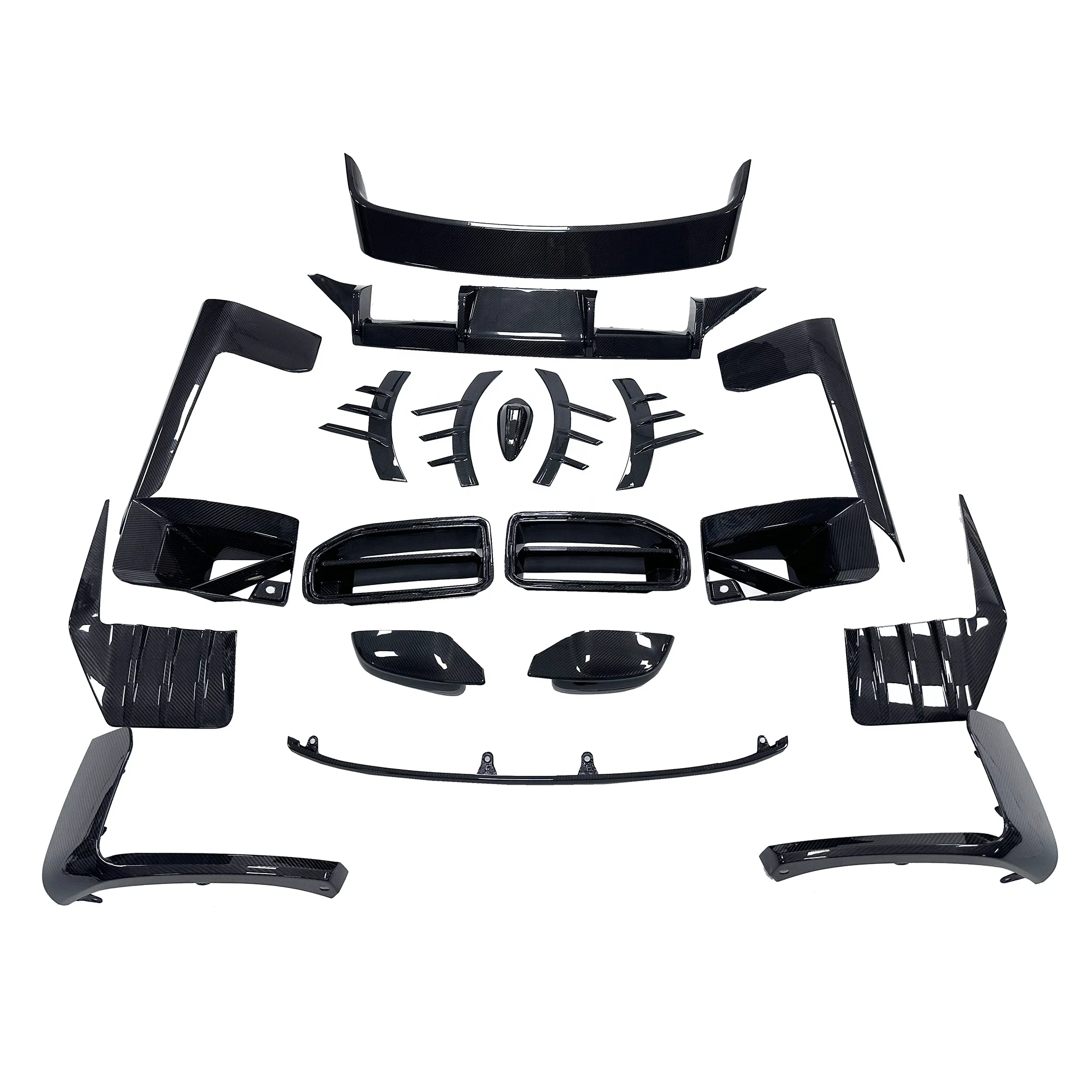 

2023+ M2 Dry Carbon Fiber Aerokit для BM W G87 Prepreg Carbon Fiber Wind Spoiler Body Kit для BM W M2 G87 Tuning Body Kit