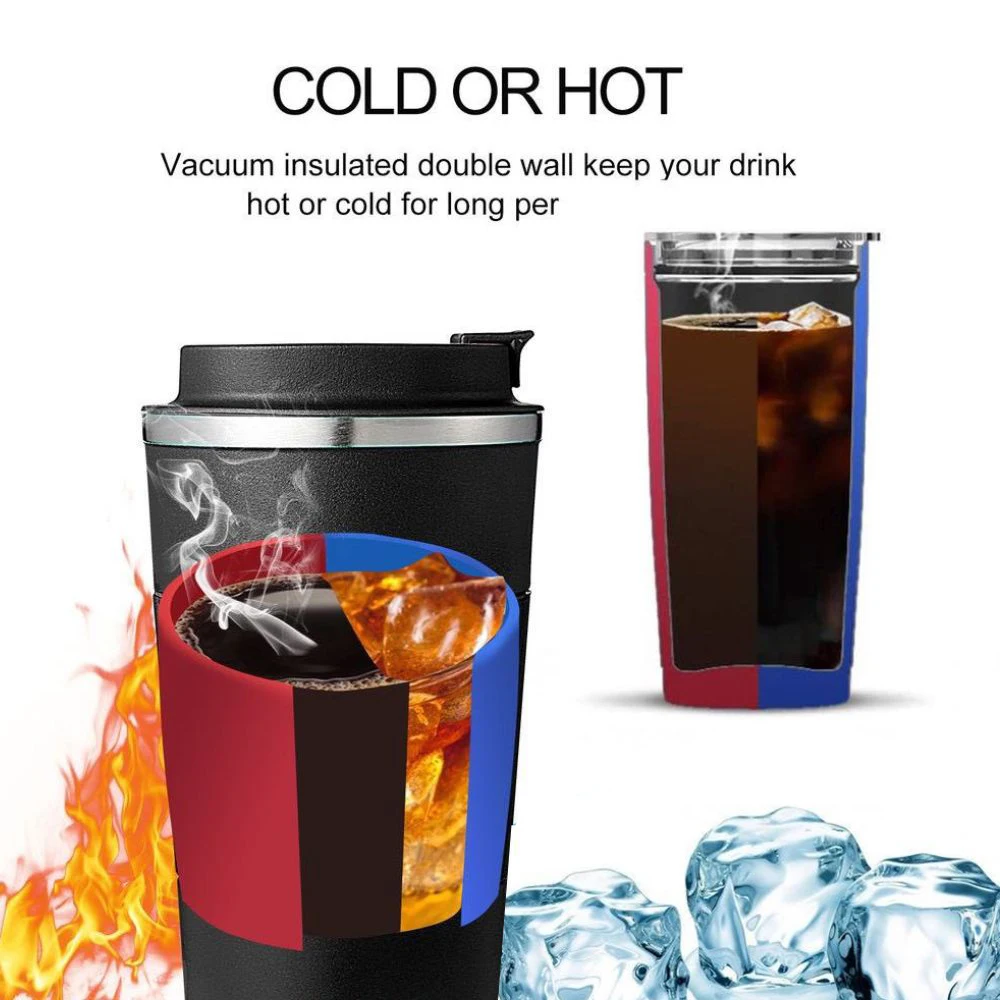 380/510ML Coffee Mug Stainless Steel 304 Thermos Mug Leak Proof Car Travel Thermo Cup for Office Tumbler Cups Tea Water Bottle