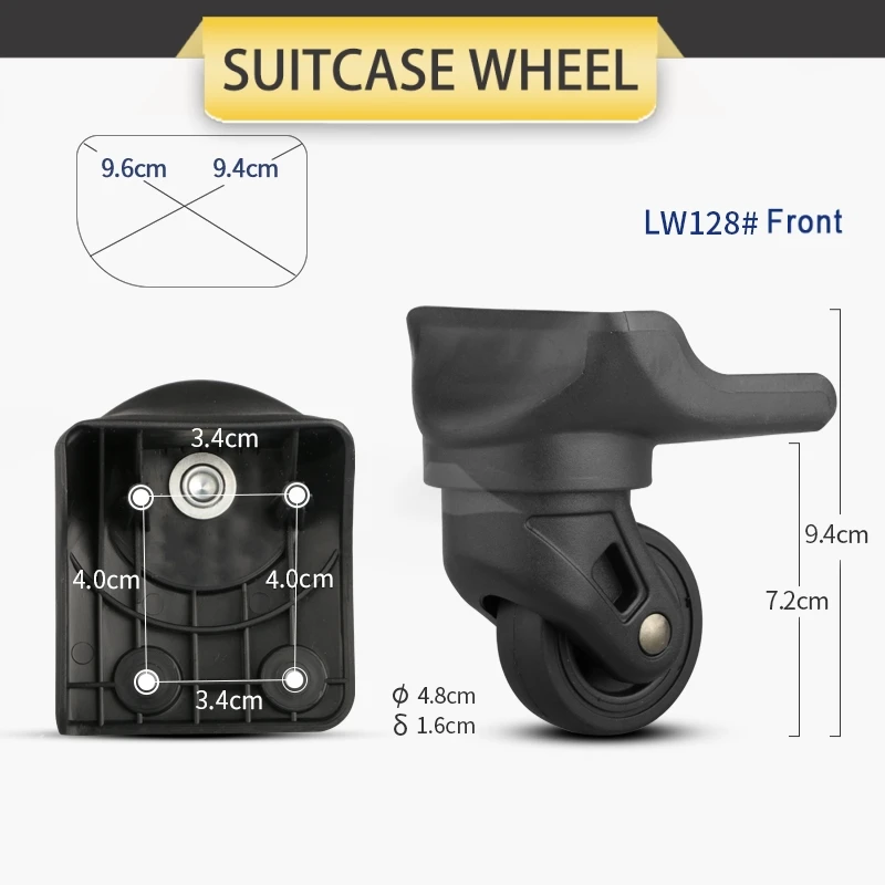 Cloth Box Repair Load-bearing Wheel Suitcase Universal Wheel Accessories Wheel Trolley Box Wheel Silent Wheel Maintenance Roller