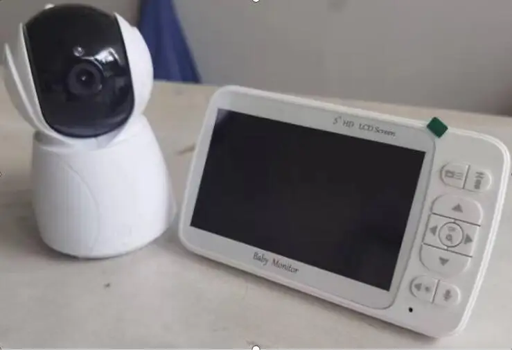 5 inch IPS Screen Wireless PTZ 720P Video Baby Monitor Lullaby Nanny Security Camera VOX Temperature Monitoring Babysitter