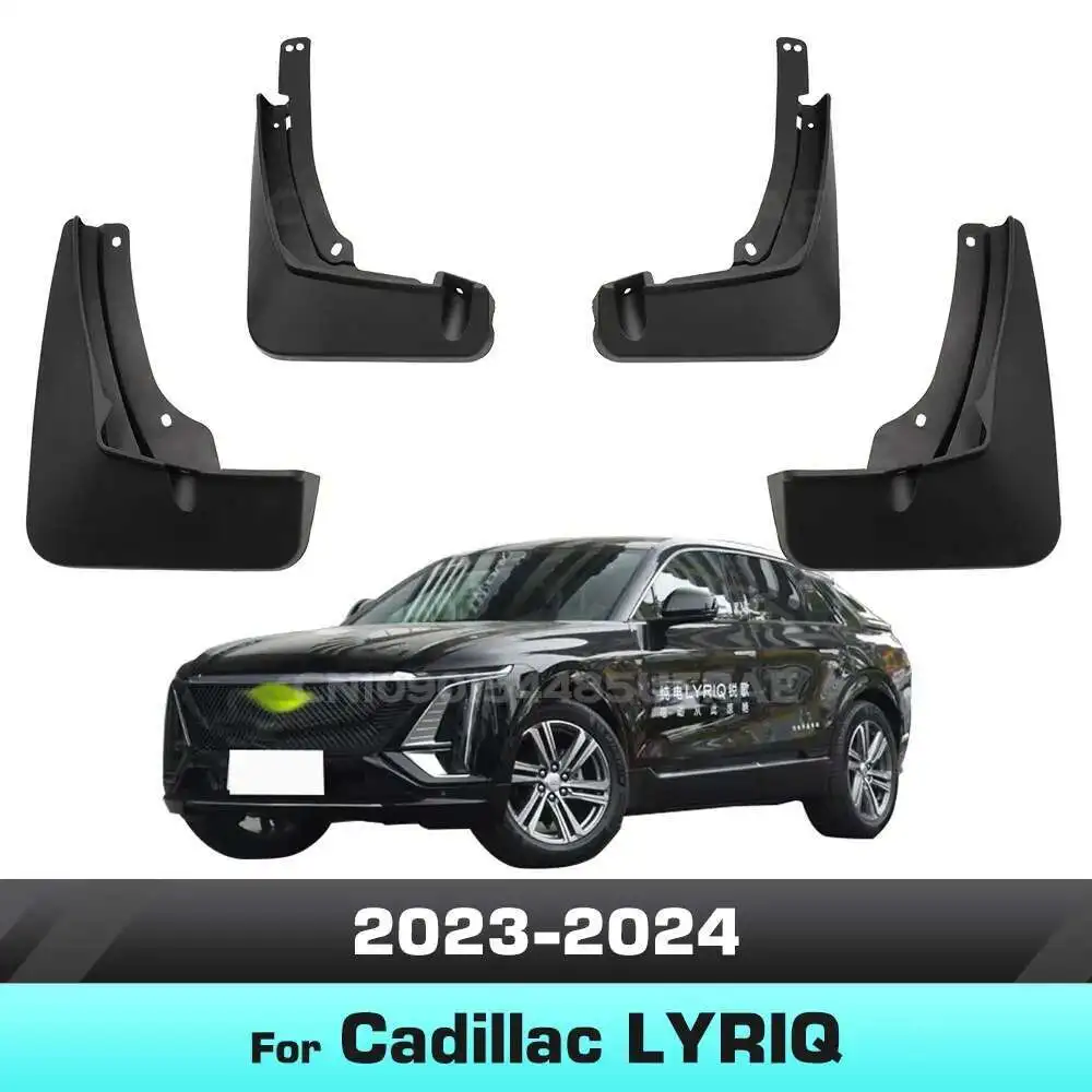 

For Cadillac LYRIQ 2023 2024 Fender Mudguard Mud Flaps Guard Splash Flap Mudguards Car Accessories