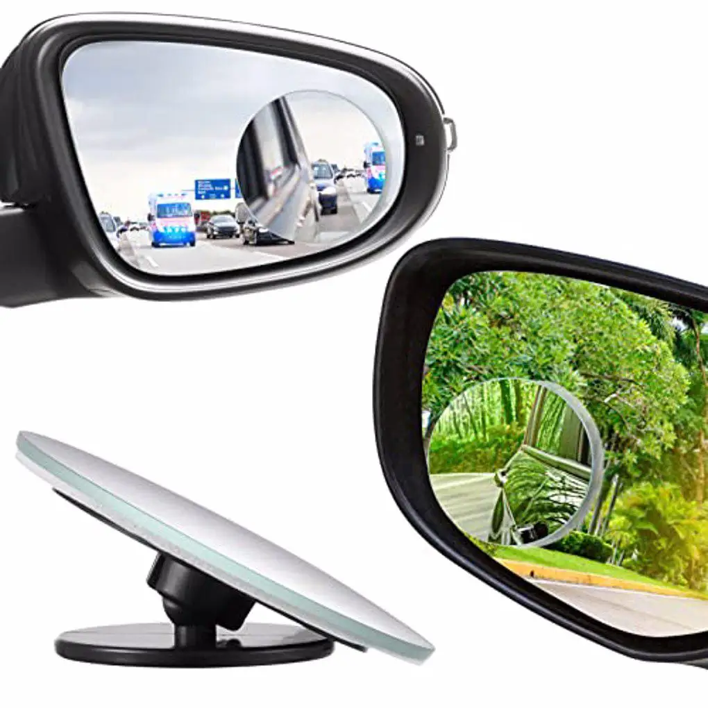 

1 Pair Auto Blind Sport Rearview Mirror Detachable Wide Angle Rear View